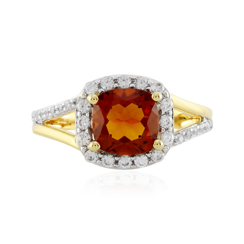 Bague en argent et Citrine Mad re 1780XY Juwelo Bijouterie