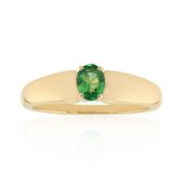 Bague en or et Tsavorite du Kenya AAA