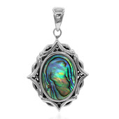 Pendentif en argent et Coquillage d'Abalone (Art of Nature)