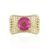 Bague en or et Saphir rose de Madagascar (Ornaments by de Melo)