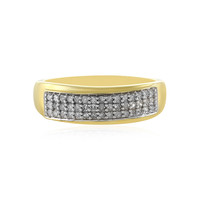 Bague en argent et Diamant I4 (J)