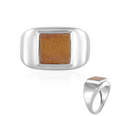 Bague en argent et Pierre du Soleil (MONOSONO COLLECTION)