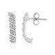 Boucles d'oreilles en argent et Zircon