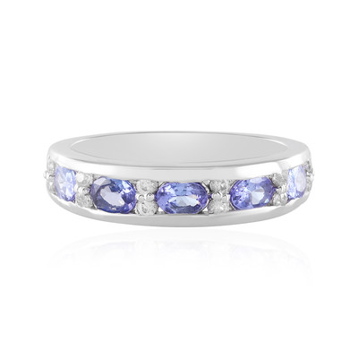 Bague en argent et Tanzanite