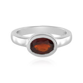 Bague en argent et Grenat Hessonite