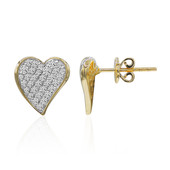 Boucles d'oreilles en or et Diamant SI1 (G) (Annette)