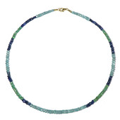 Collier en argent et Kyanite du Népal