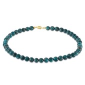 Collier en argent et Apatite bleue