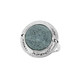 Bague en argent et Fuchsite (dagen)