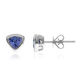 Boucles d'oreilles en or et Tanzanite AAA