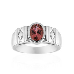 Bague en argent et Tourmaline rose (Pallanova)