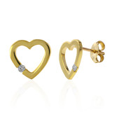 Boucles d'oreilles en or et Diamant I2 (I)