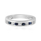 Bague en argent et Saphir bleu