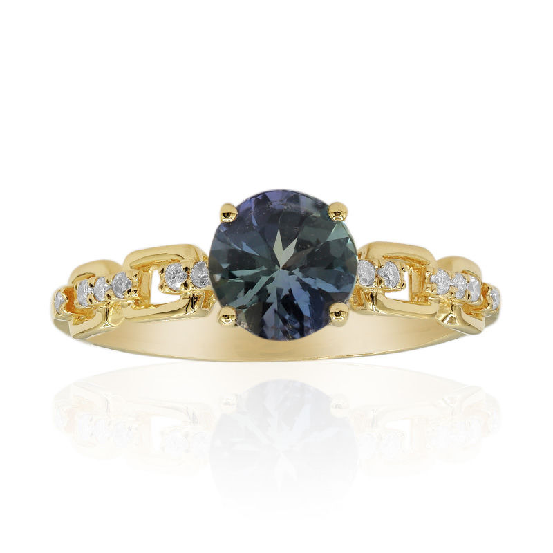 Bague en or et Tanzanite non chauff e CIRARI 8182MH Juwelo