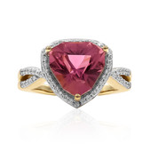 Bague en or et Tourmaline rose de Californie (Amanda Adkins)