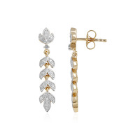 Boucles d'oreilles en argent et Diamant I3 (I)