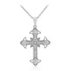 Collier en argent et Topaze blanche