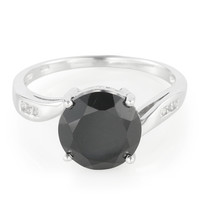 Bague en argent et Onyx noir