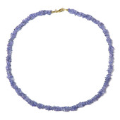 Collier en argent et Tanzanite