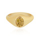 Bague en argent et Diamant jaune I3