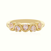 Bague en argent et Morganite