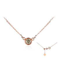 Collier en or et Diamant rose de France VS1 d'Argyle