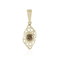 Pendentif en or et Diamant champagne I2 (Ornaments by de Melo)