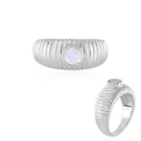 Bague en argent et Opale Welo