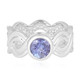 Bague en argent et Tanzanite