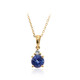 Collier en or et Tanzanite AAA