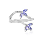 Bague en argent et Tanzanite