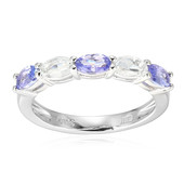 Bague en argent et Tanzanite