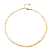 Collier en argent et Béryl jaune