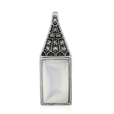 Pendentif en argent et Nacre (Annette classic)