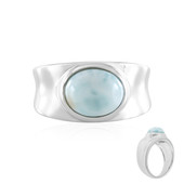 Bague en argent et Larimar