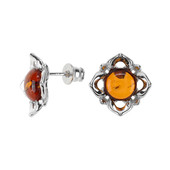 Boucles d'oreilles en argent et Ambre baltique (dagen)