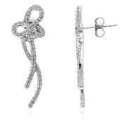 Boucles d'oreilles en argent et Zircon