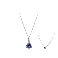 Collier en or et Tanzanite AAA (CIRARI)