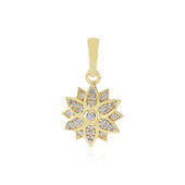 Pendentif en argent et Diamant I2 (I)