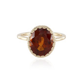 Bague en or et Grenat Hessonite