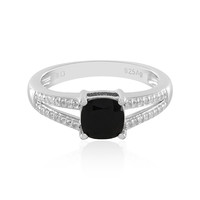 Bague en argent et Onyx noir