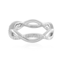 Bague en argent et Diamant I3 (H)