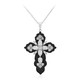 Collier en argent et Topaze blanche