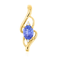 Pendentif en or et Tanzanite AAA