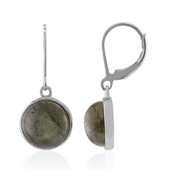 Boucles d'oreilles en argent et Labradorite