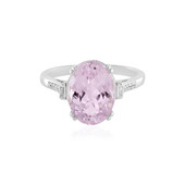 Bague en argent et Kunzite du Brésil