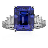 Bague en or et Tanzanite AAA (CIRARI)