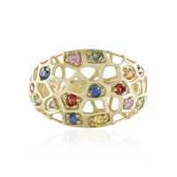 Bague en or et Saphir (Ornaments by de Melo)