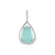 Pendentif en argent et Amazonite