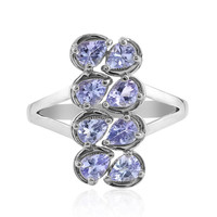 Bague en argent et Tanzanite